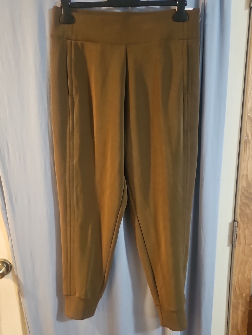 CALIA Women's Sandwash Scuba Jogger: Dark Khaki Olive: New With Tags: Size L